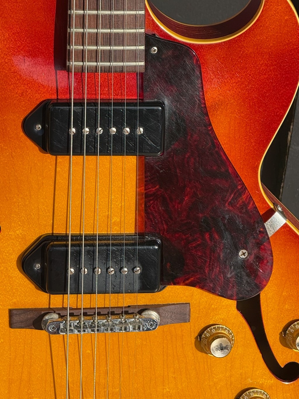 1961 Gibson ES-125TCD a very rare early production all original clean example.