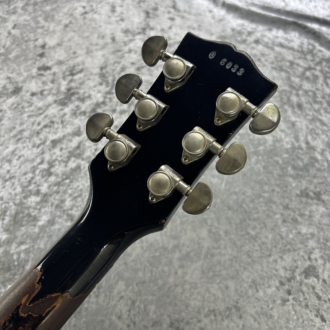 Gibson Custom Shop Murphy Lab 1960 Les Paul Special Dc Ebony Over Oxblood Ultra