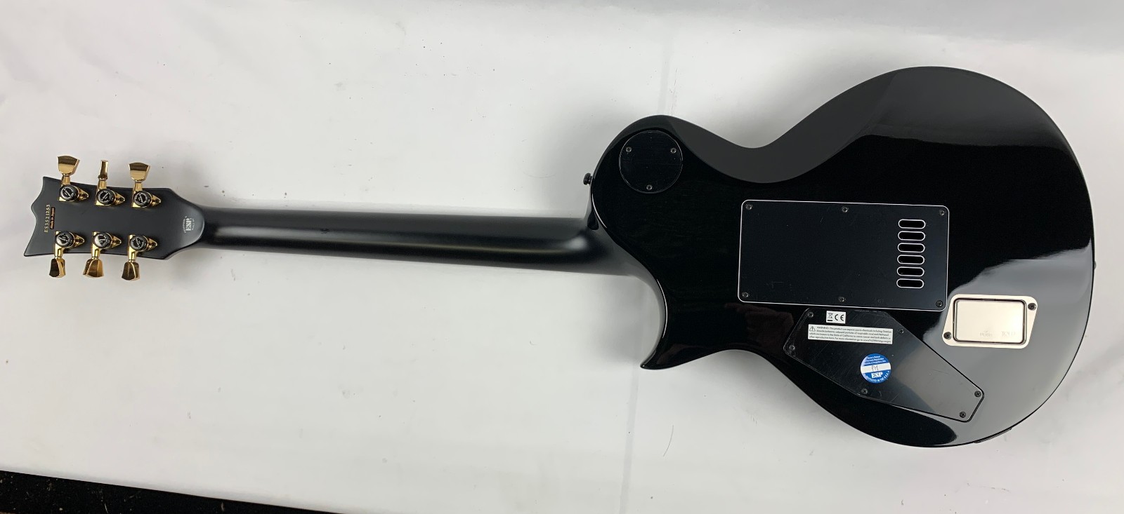 ESP E-II ECLIPSE FT ET Full thickness Evertune Black Gold Fishman B-Stock