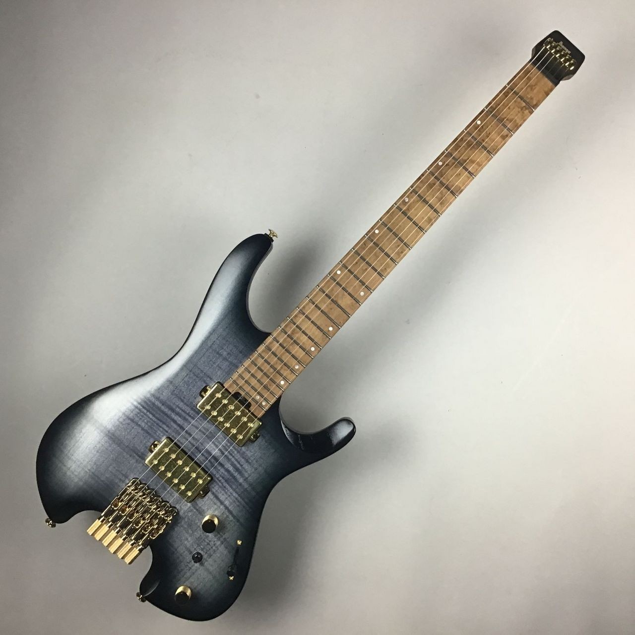 Ibanez Q52FMG DRL Deep Twilight Burst Electric Guitar Flame Maple Top Gold Hardw