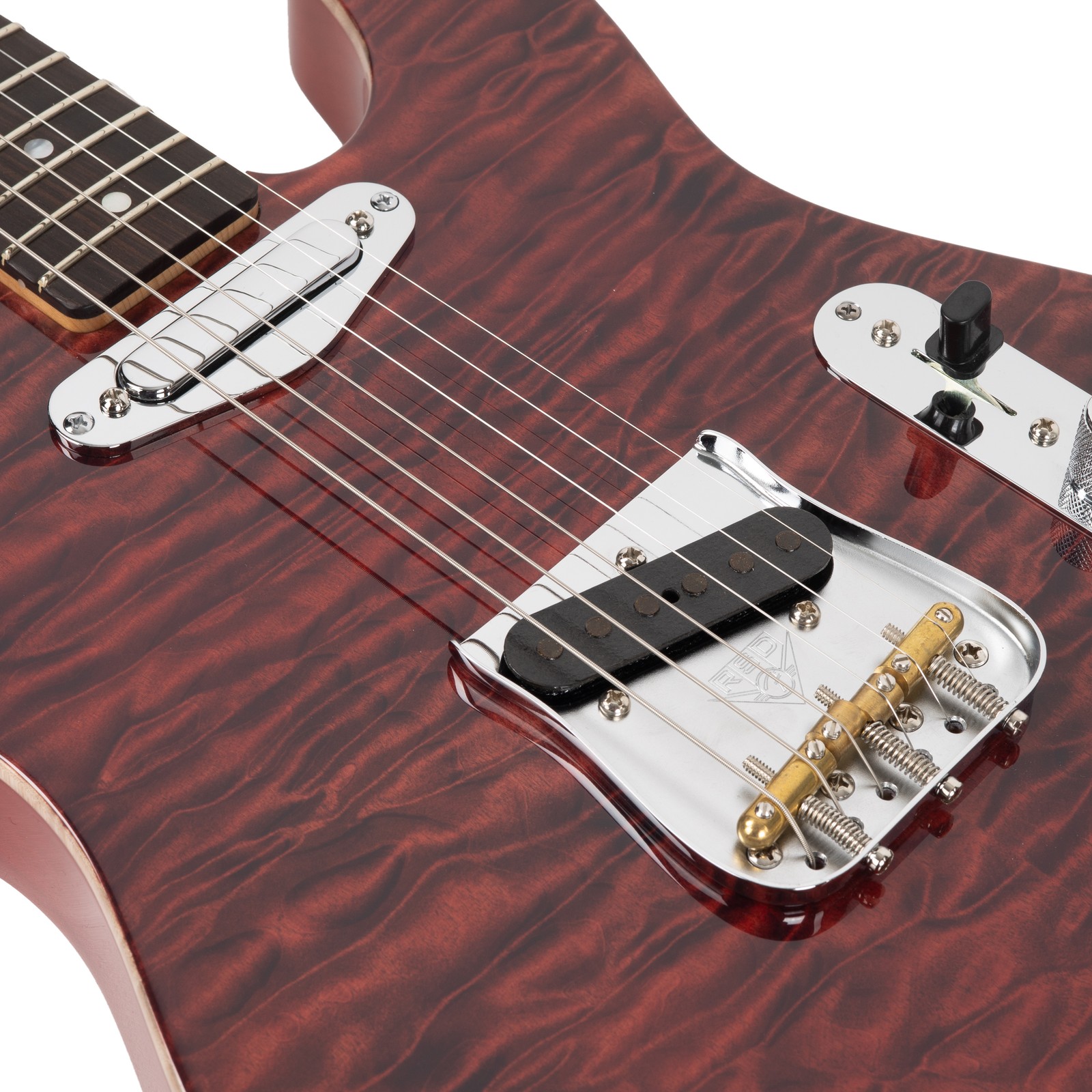 Fender Custom Shop Telecaster NOS Quilt Top Masterbuilt David Brown – Ruby Red