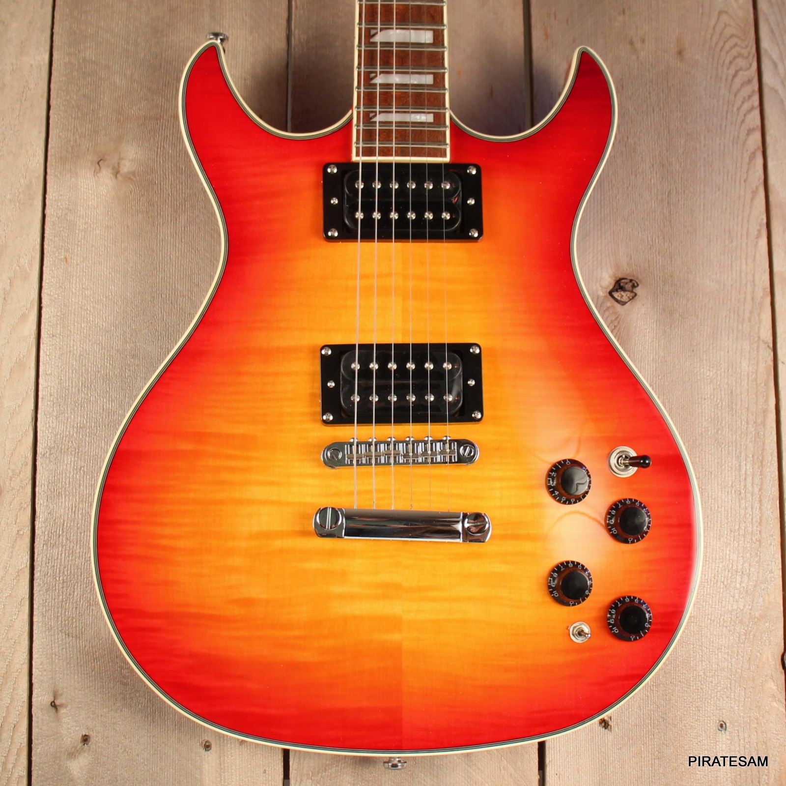 Eastwood Esprit Ulta guitar tribute to Fender Esprit