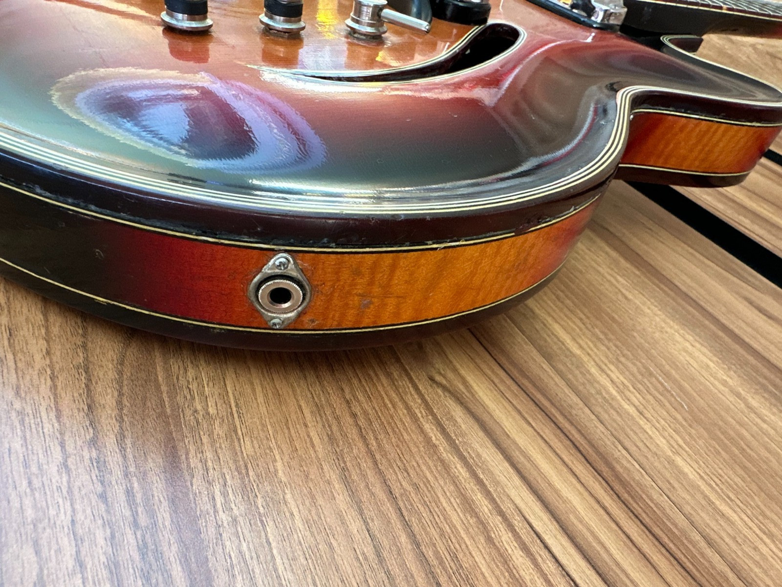 70s Musima Record GDR Germany Electric Guitar Vintage and very Rare