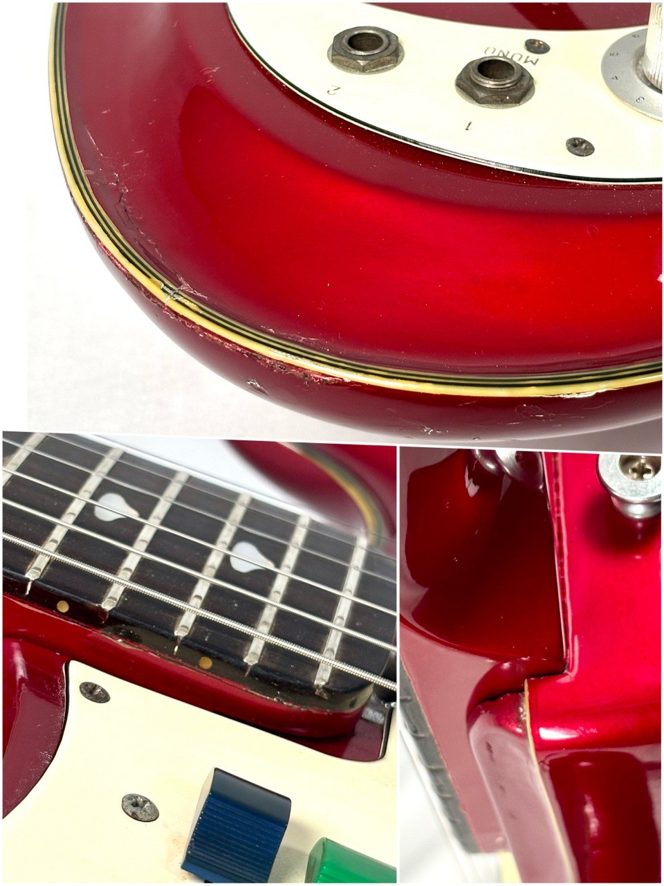 Teisco DEL REY Spectrum 5 -METALLIC RED- Used Electric Guitar [AUTH]