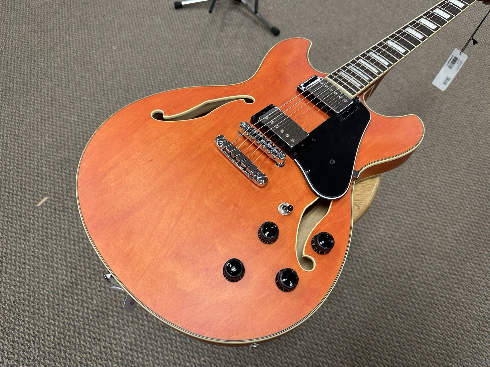 Ibanez AS73TTF Artcore Semi-Hollow Electric Guitar – Transparent Tangerine Flat