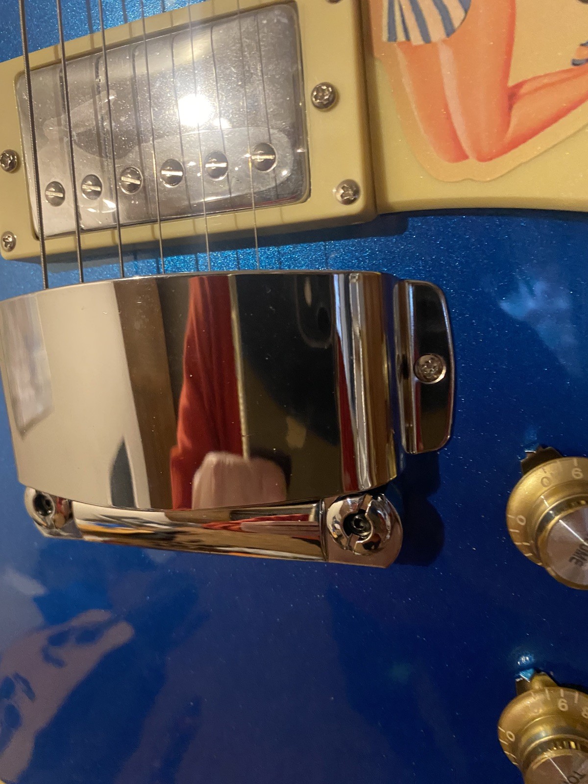 Blue Metallic (China copy) Gibson Les Paul Standard