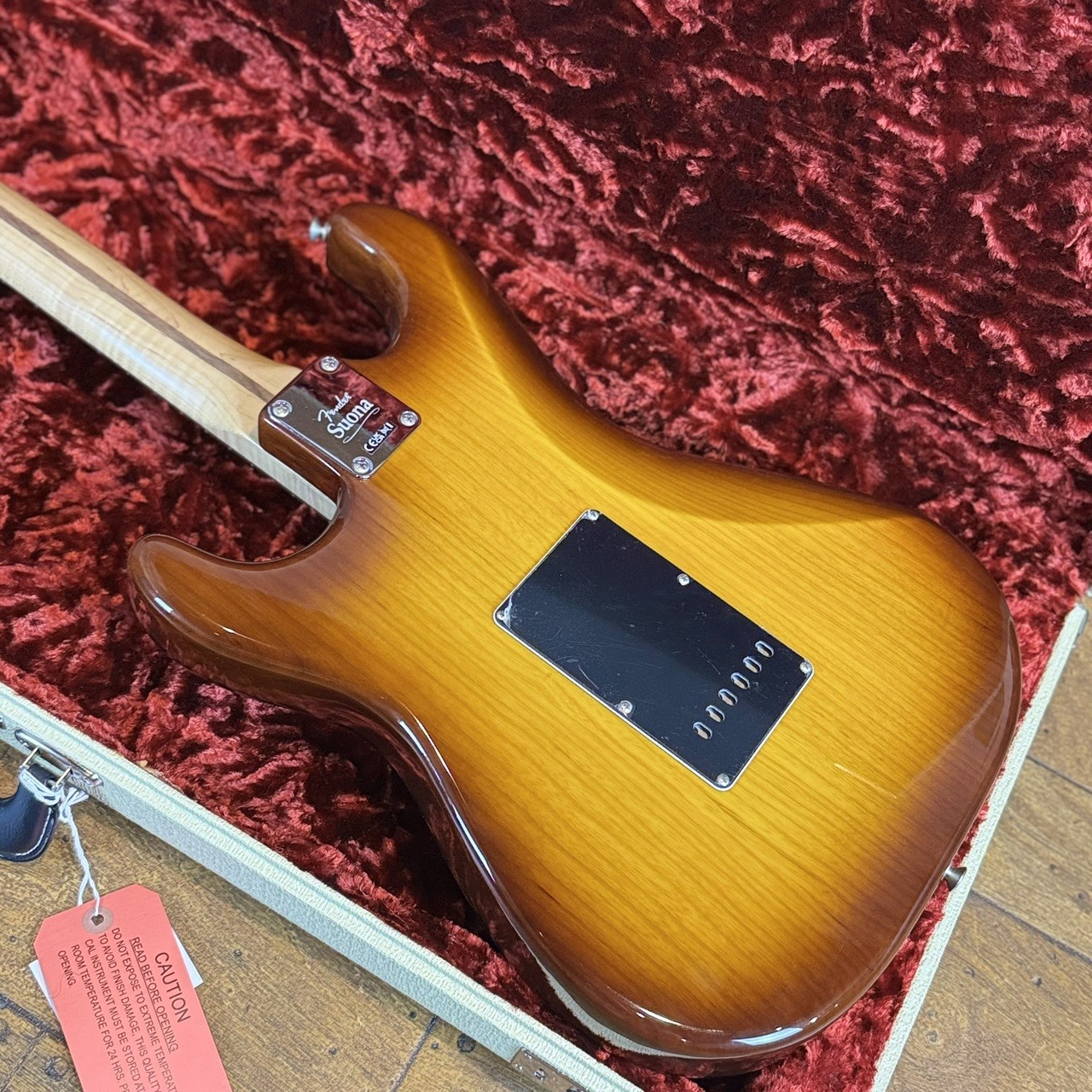 Fender Suona Stratocaster Thinline Violin Burst Used Electric Guitar