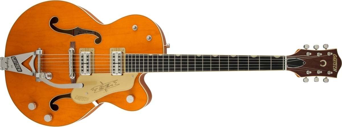 Gretsch G6120T-59 Vintage Select Edition 59 Chet AtkinsTV Jones Vintage Orange S
