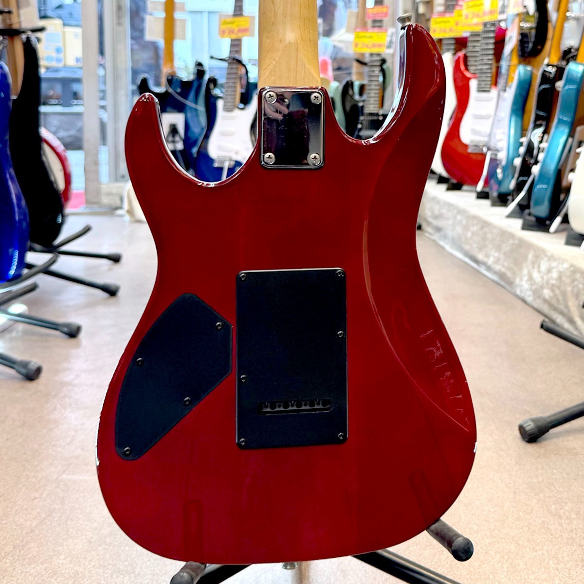 Ibanez GRX-90 Used Maple+Basswood body Red w/Soft case