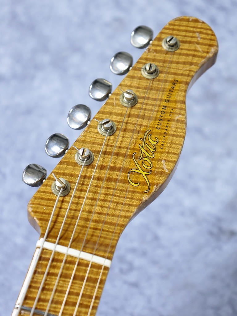 Xotic End of month XTC-1 Master Grade Flame Maple Neck Heavy Aged ~Lake Pracid B