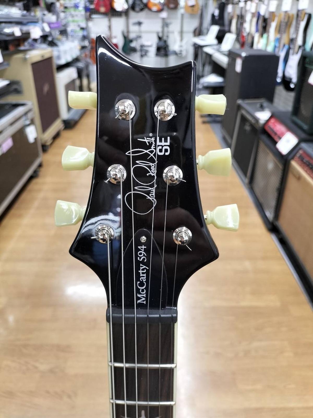 PRS SE McCarty 594 Singlecut Used Mahogany body Rosewood fingerboard w/Gig case
