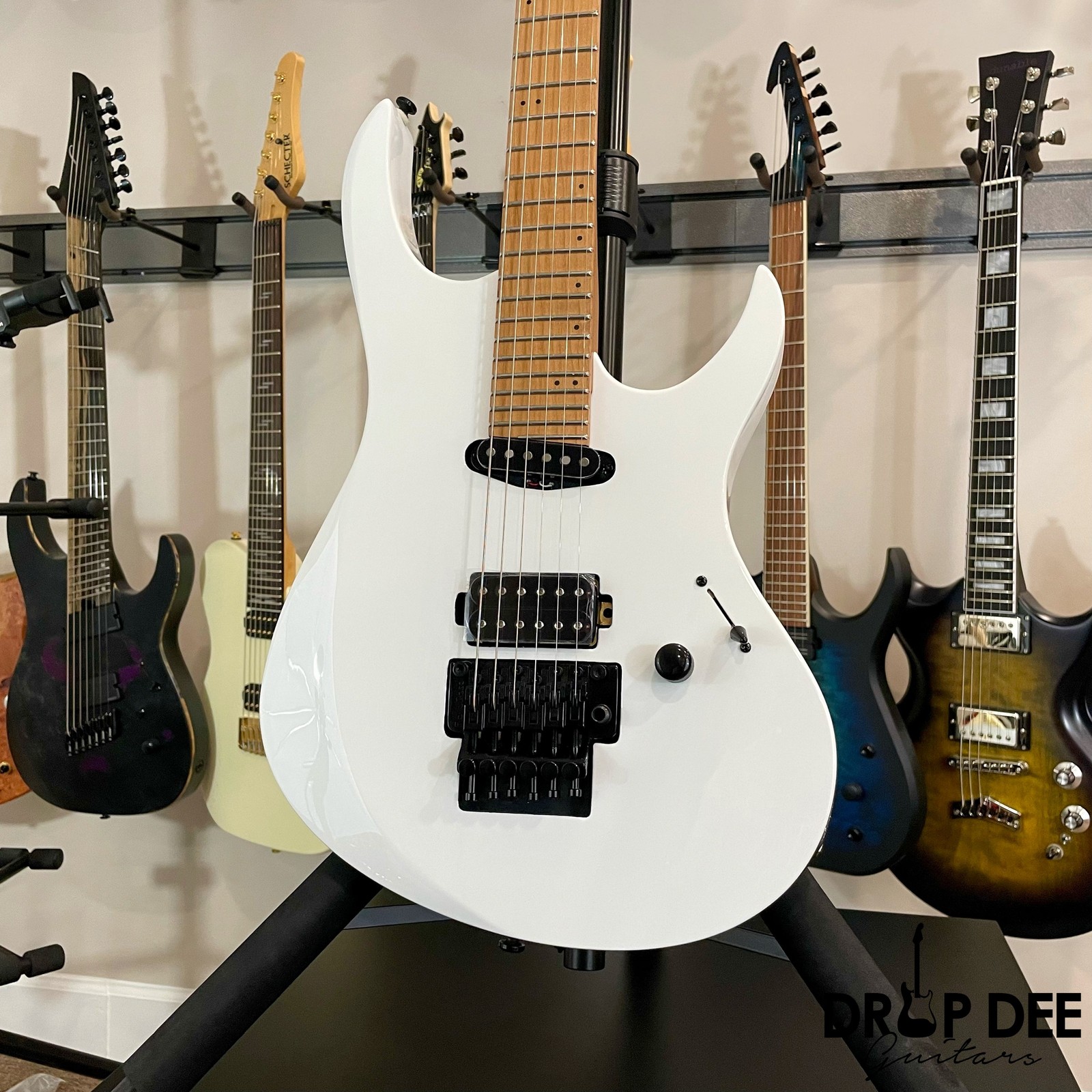 Balaguer Select Series Diablo Retro 27 FR Electric Guitar w/ Bag – Gloss Solid