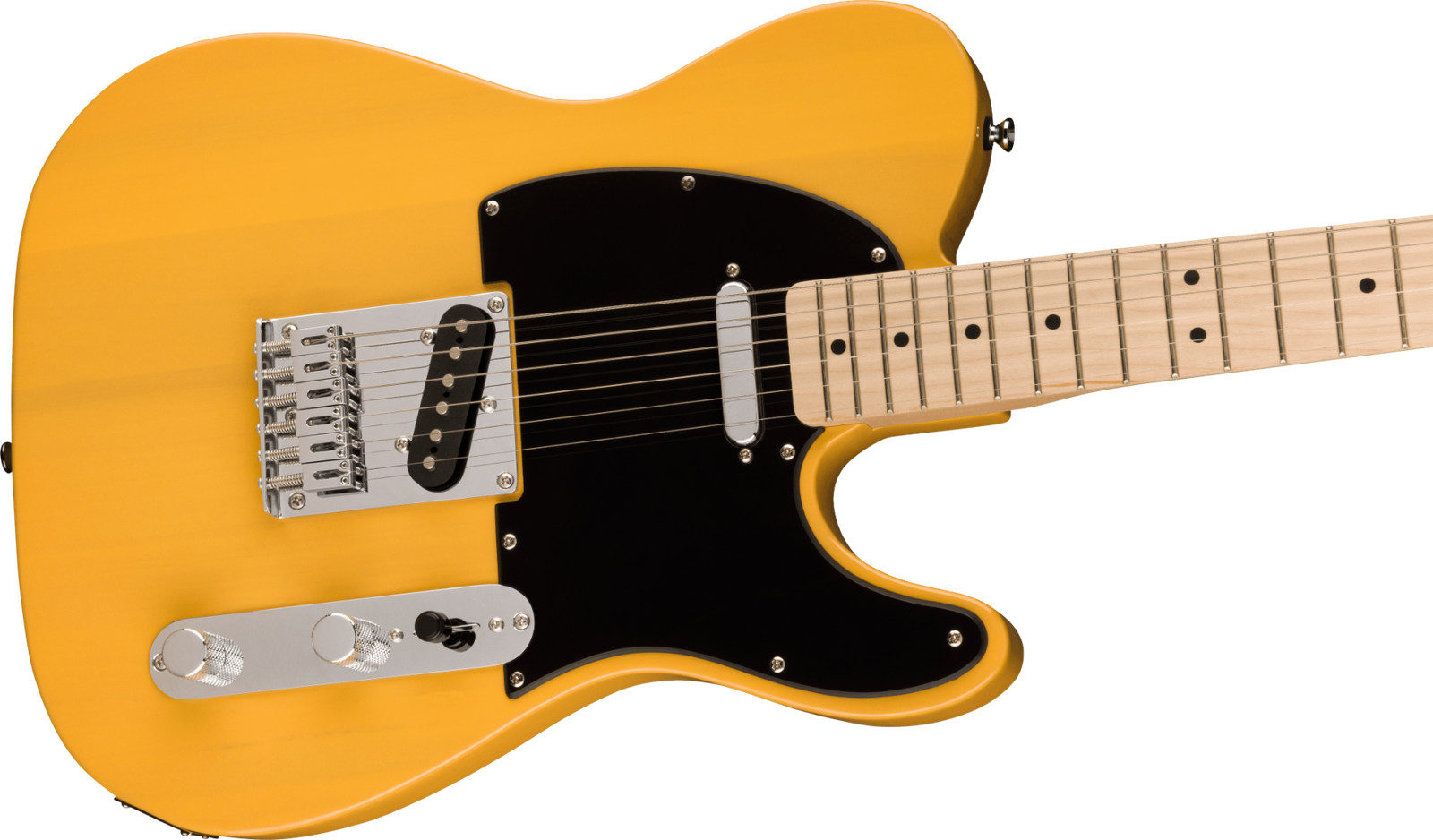 Fender Squier Sonic Telecaster Electric Guitar, Butterscotch Blonde, Maple Neck