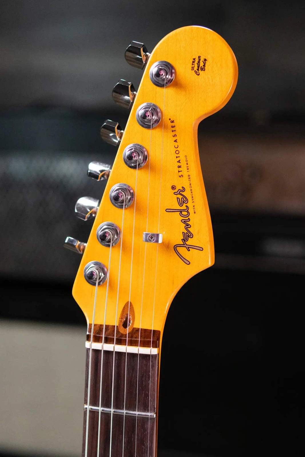 Fender American Ultra Luxe Vintage ’60s Stratocaster HSS Electric Guitar – Fiest