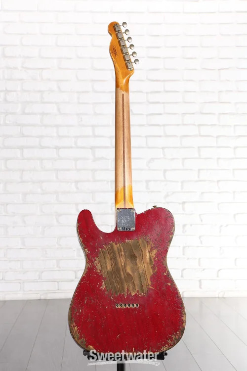 Fender Custom Shop 1952 Telecaster Electric Guitar – Aged Bing Cherry