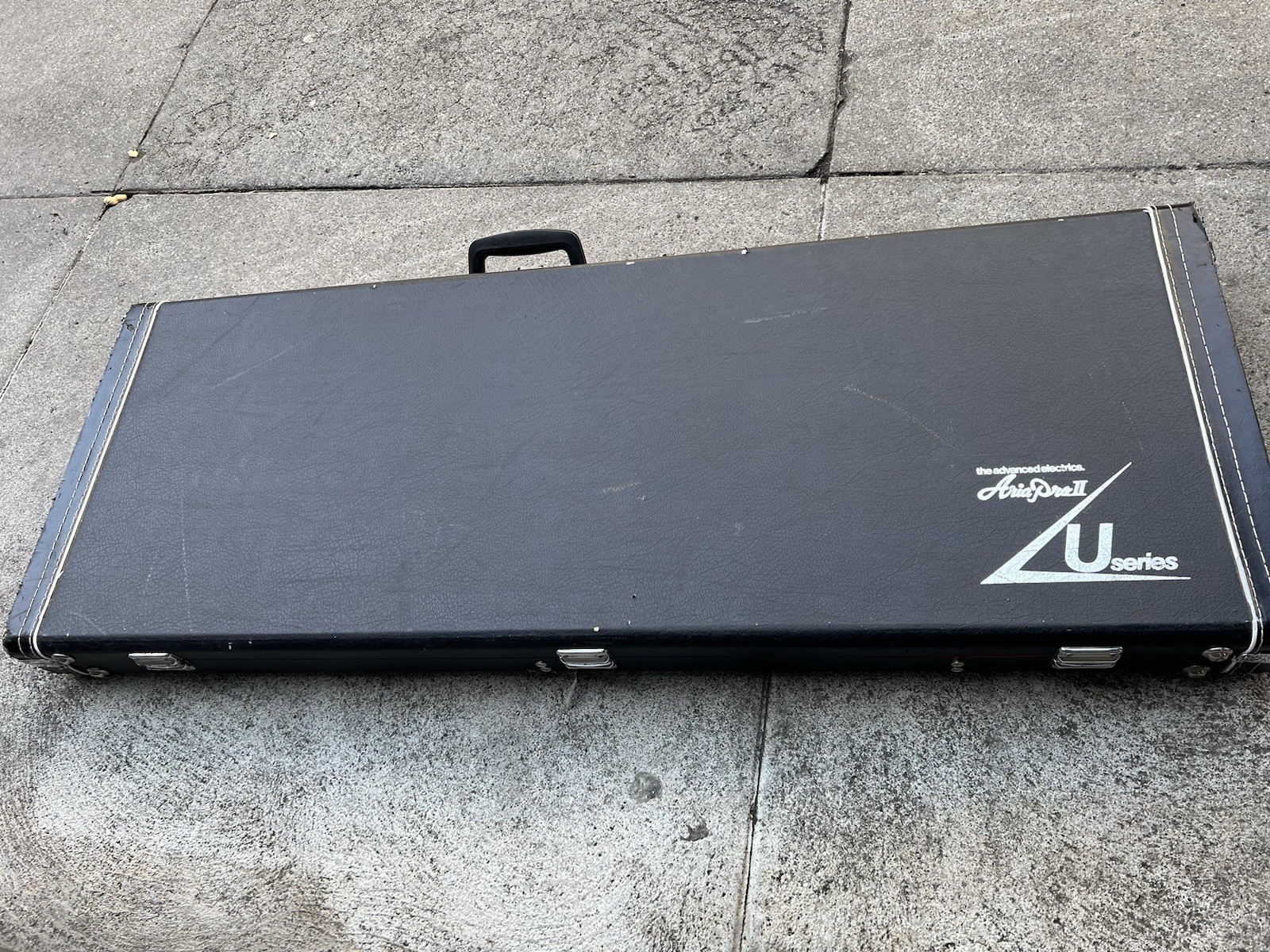 Aria Pro II U-60T Urchin Electric Guitar with Original Aria Pro II Hard Case
