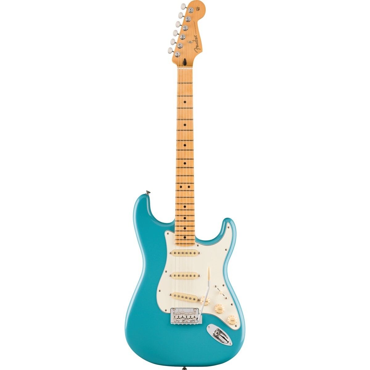 Fender Player II Stratocaster Maple Aquatone Blue Electric Guitar Brand NEW