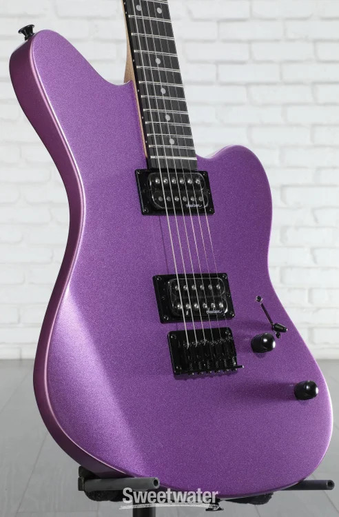 Jackson JS22 Surfcaster HT Electric Guitar – Metallic Purple, Sweetwater