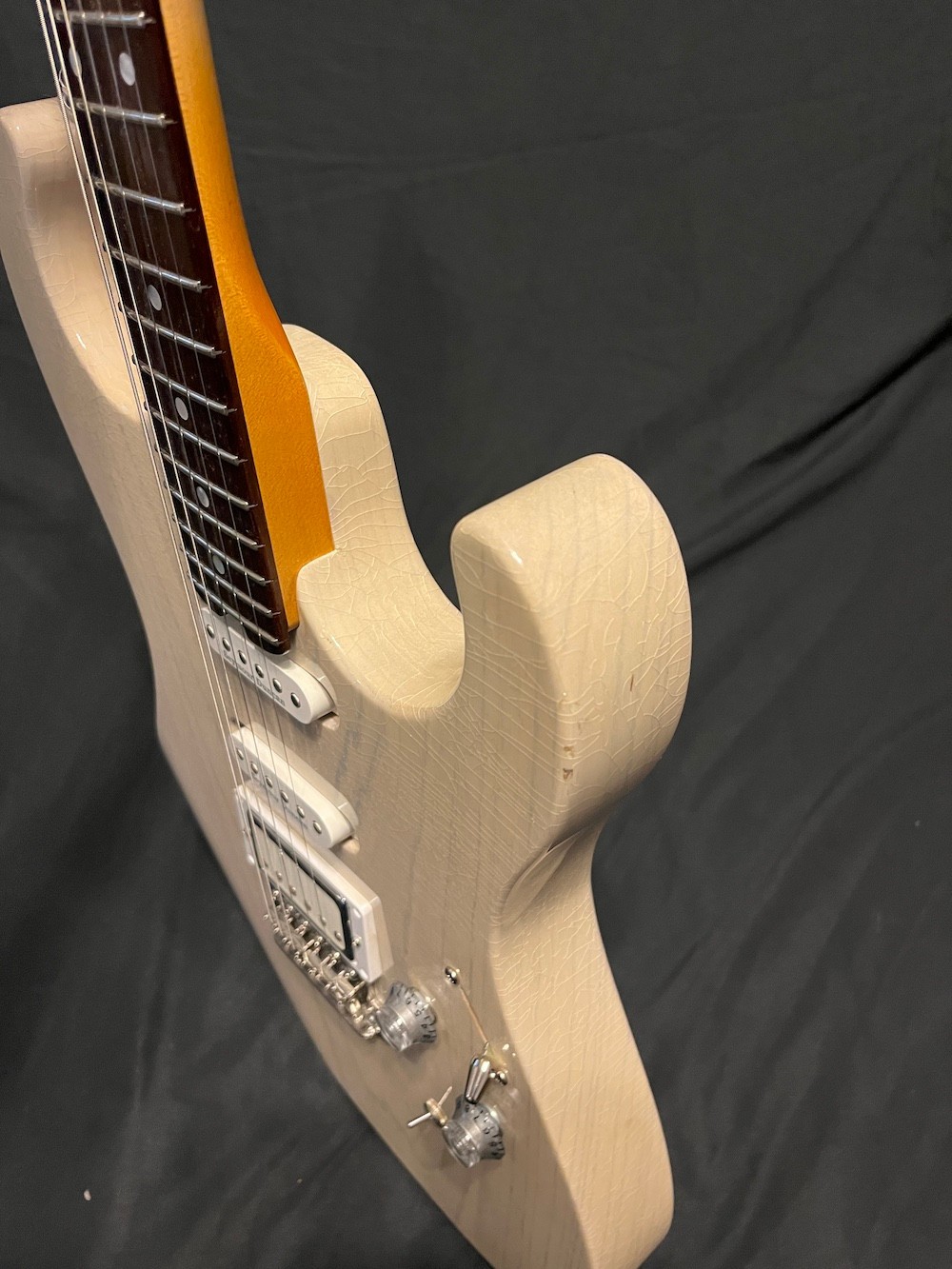 2020 Asher The Los Angeles California Blonde Boutique Handmade Guitar W/OHSC