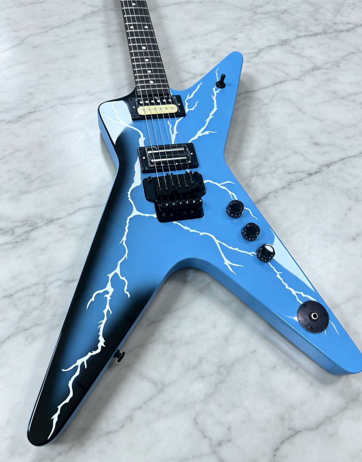 US warehouse Dimebag Darrel The Dean ML Shaped Electric Guitar Floyd Rose Bridge