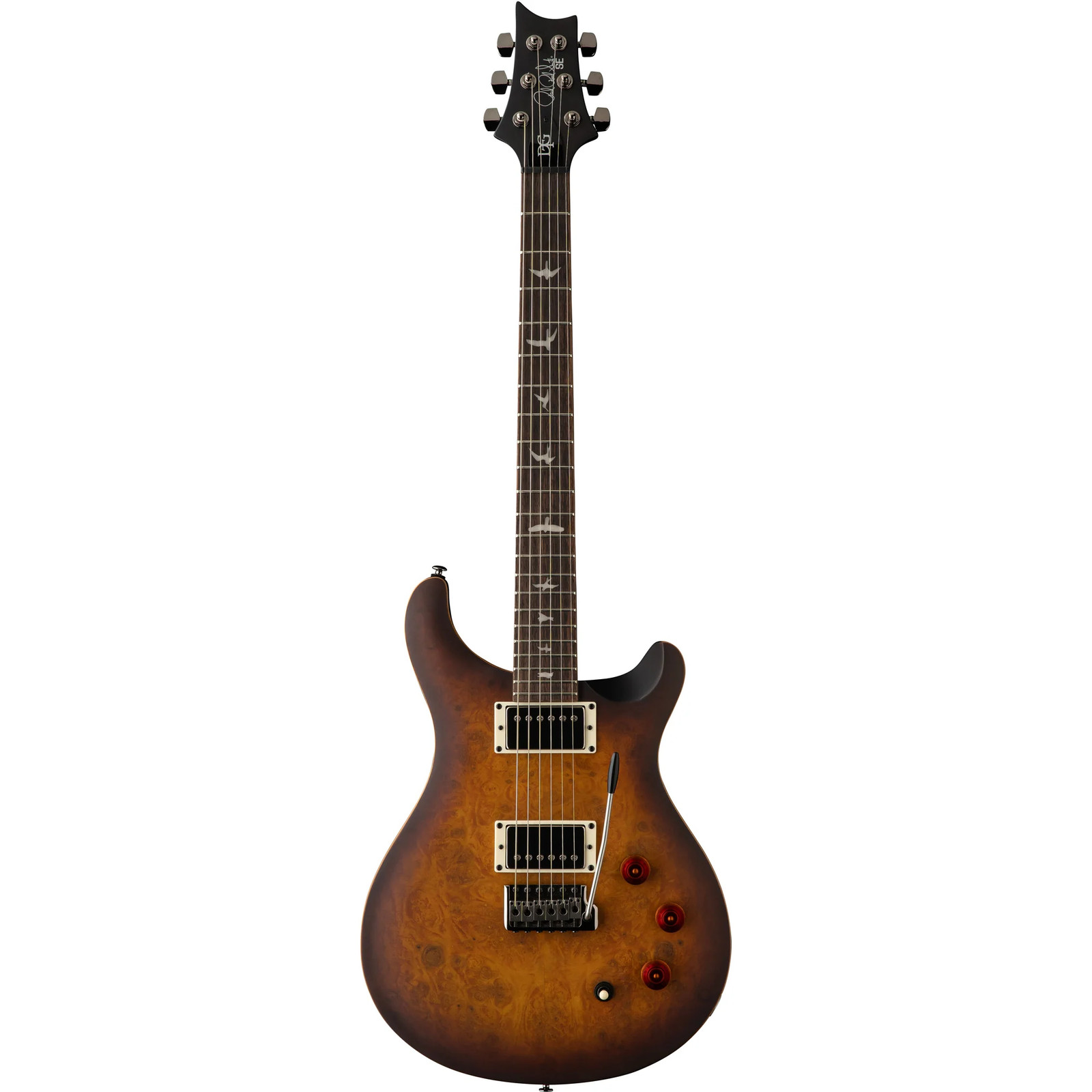 PRS Limited Edition SE DGT Laurel Burl Electric Guitar – McCarty Tobacco Burst