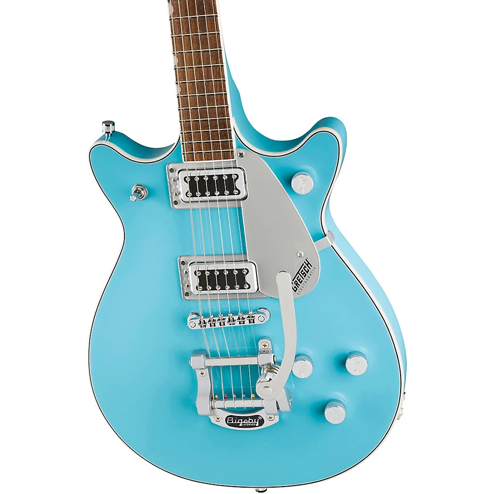 Gretsch G5232T Electromatic Double Jet FT wBigsby Electric Guitar Kailani Blue