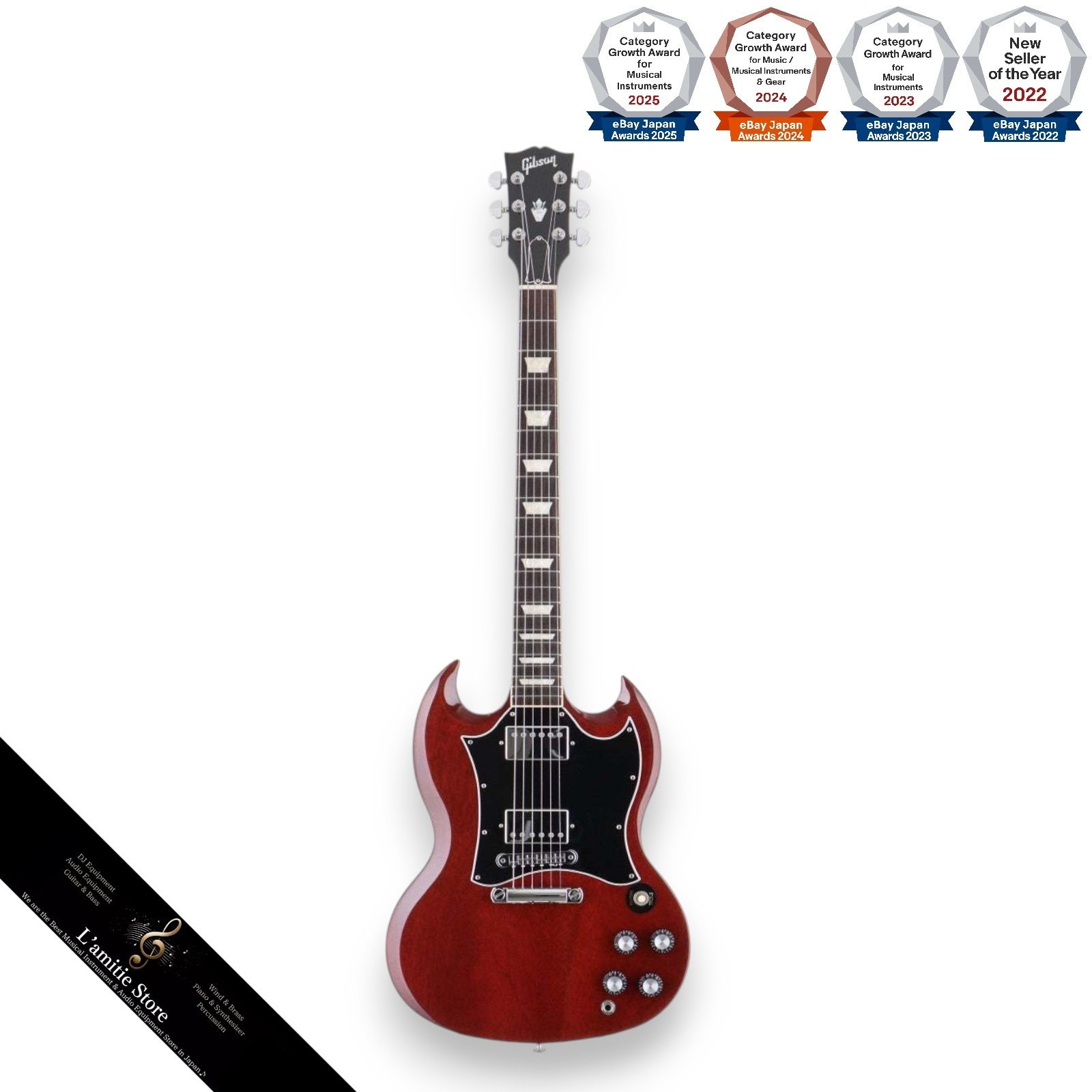 Gibson SG Standard Heritage Cherry 2020 Mahogany Body Neck