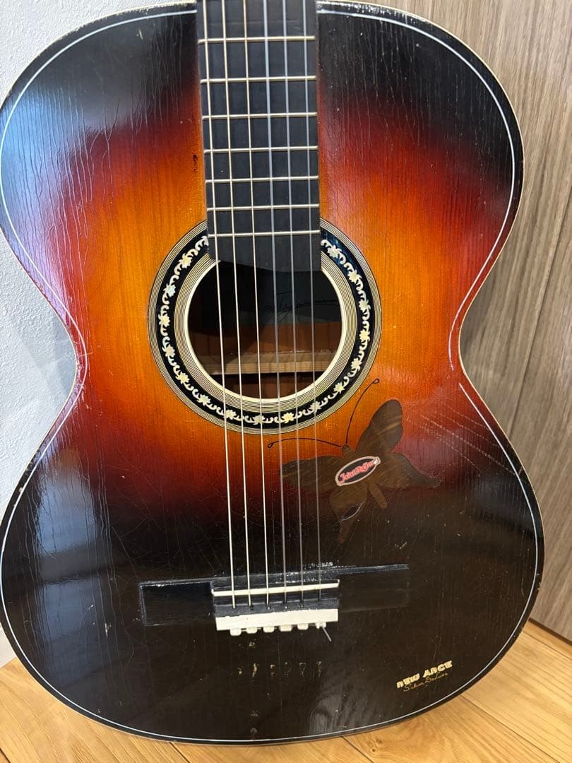YASUMA Iron nylon dual-purpose guitar new ance made in 1963