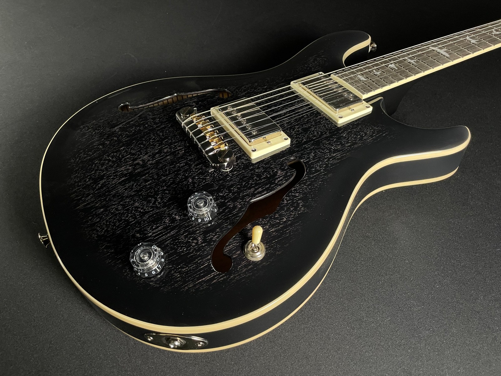 PRS SE Hollowbody Standard w/HSC – Dog Hair Smokeburst