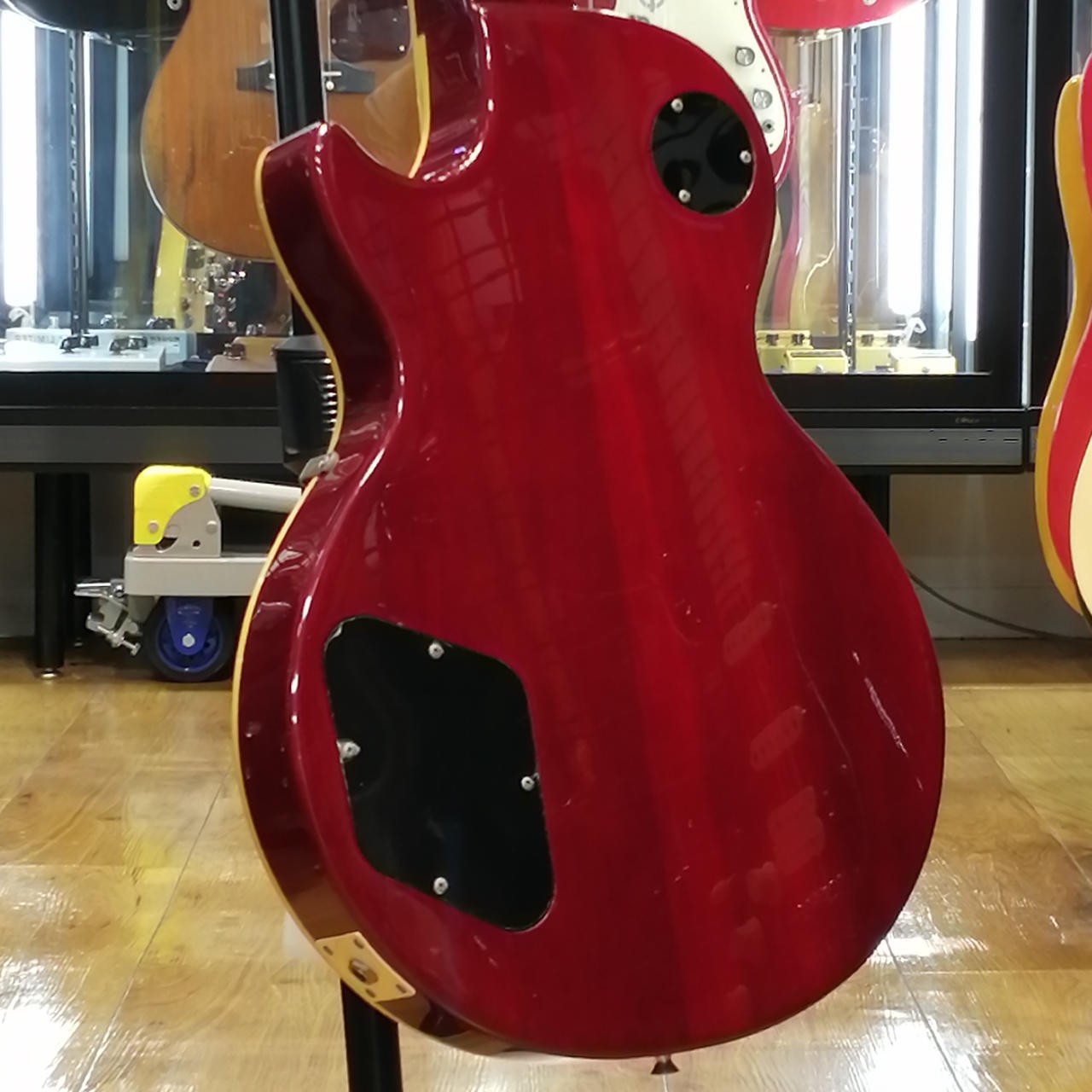 [ORVILLE] LPS-75 Les Paul Cherry Sunburst Electric Guitar Used From Japan GigBag
