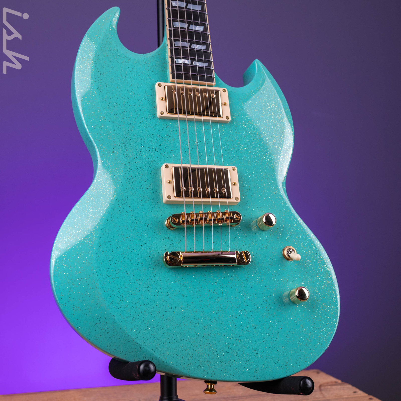 ESP USA Viper Midori Gold Sparkle