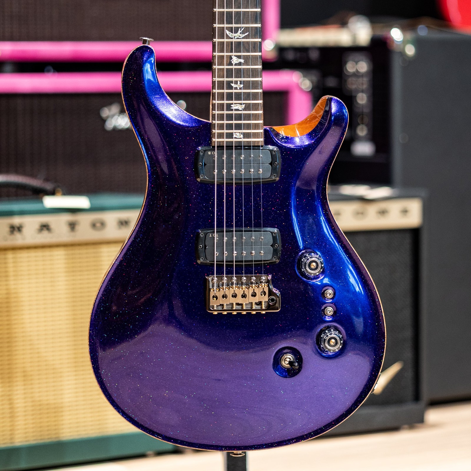 PRS Custom 24-08 – Nebula Sparkle w/ Natural Back