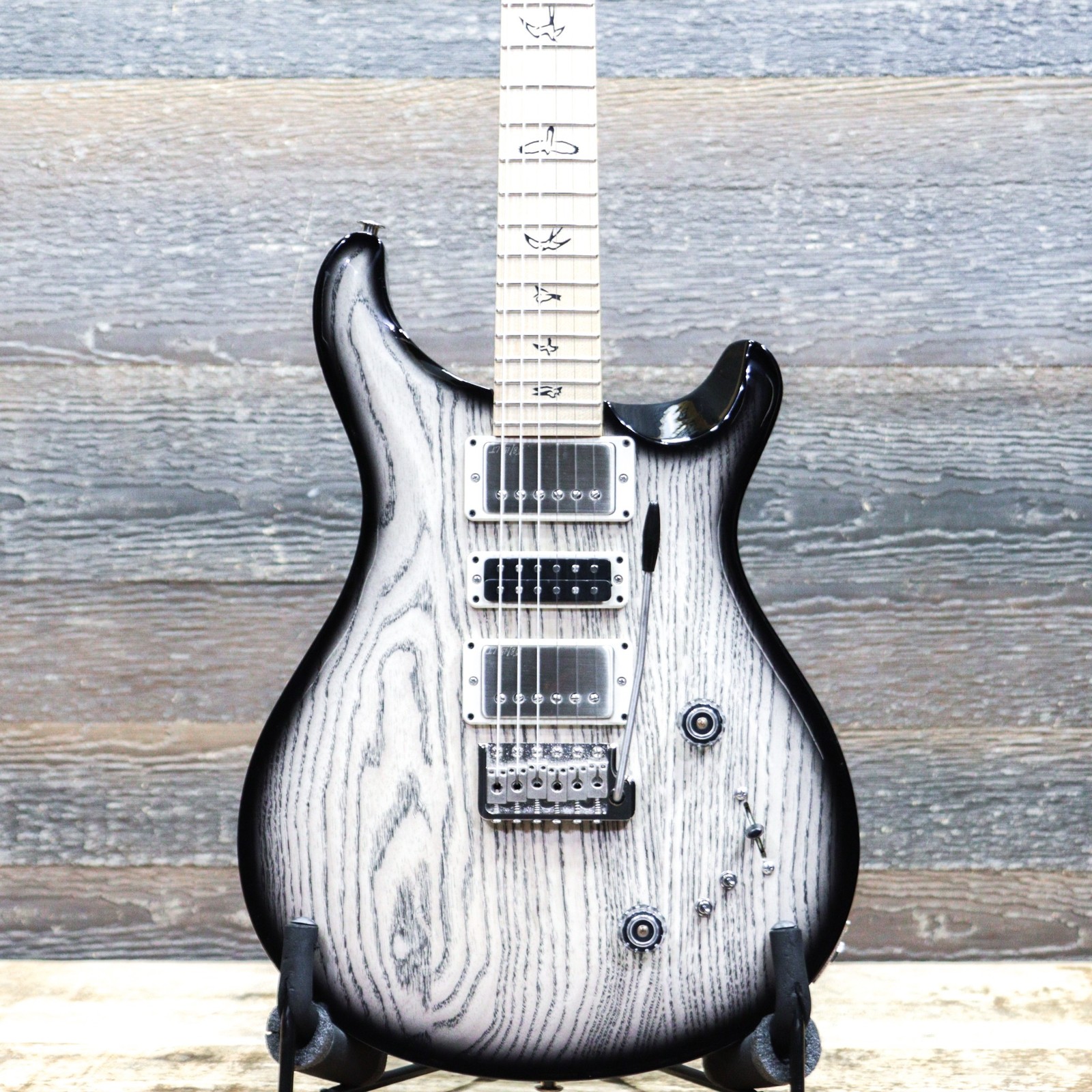 PRS Swamp Ash Special White Doghair Smokeburst Electric Guitar w/Bag #0415266