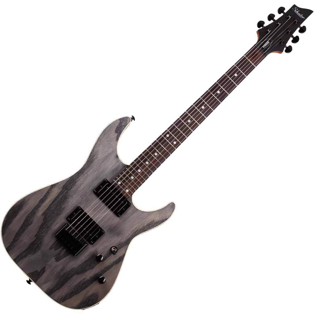 Schecter C-1 Standard Electric Guitar – Charcoal Satin