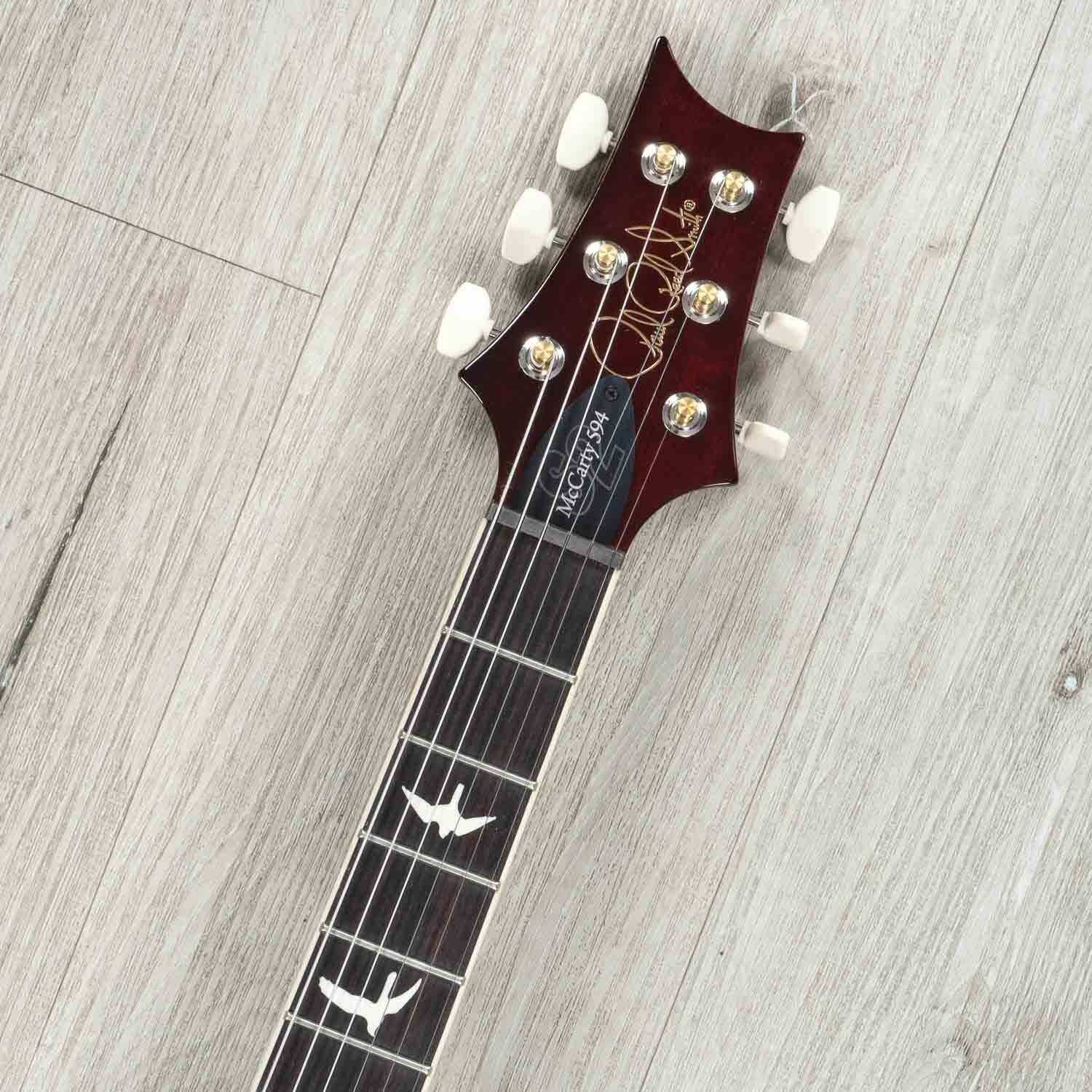 PRS Paul Reed Smith S2 McCarty 594 Singlecut Guitar, USA Pickups, Fire Red Burst