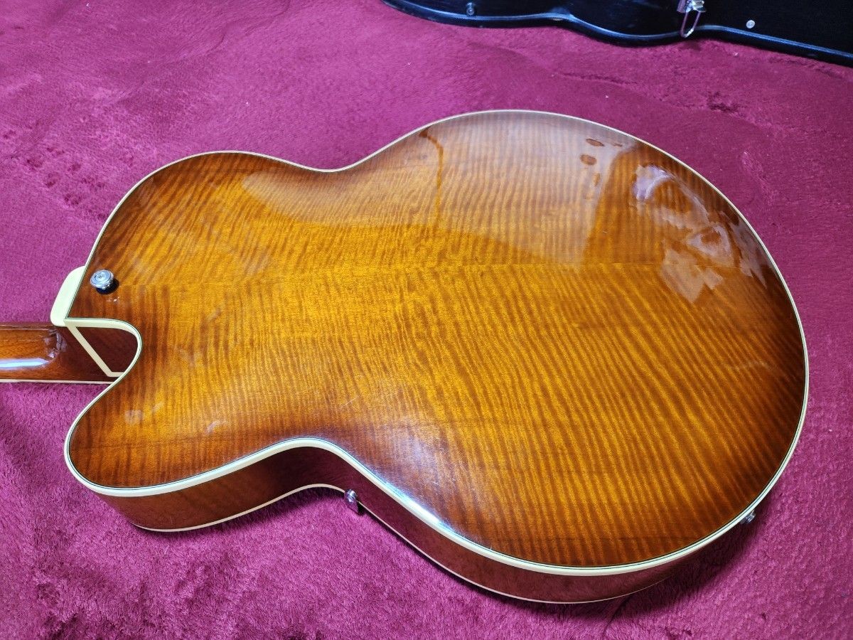 Ibanez AF85-VLS-13-01 Violin Type Sunburst Hard Case Modified