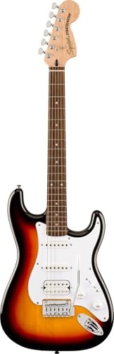 Squier by Fender Affinity Series Stratocaster Junior HSS 3-Color Sunburst From