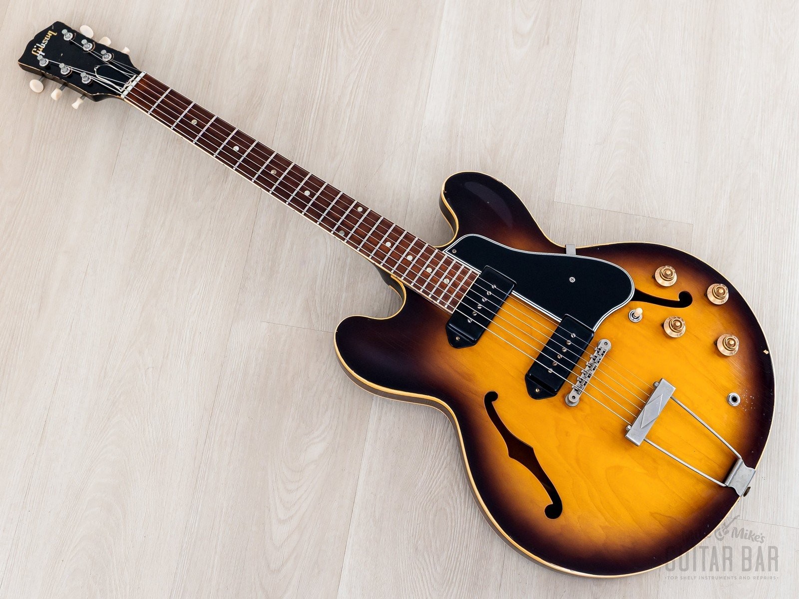 1959 Gibson ES-330 Vintage Hollowbody Guitar Sunburst, One Family Owned w/ Case