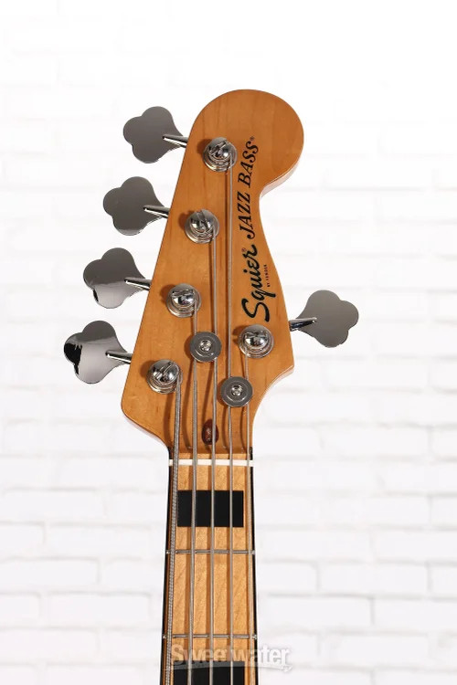 Squier Classic Vibe ’70s Jazz Bass V – Natural with Maple Fingerboard