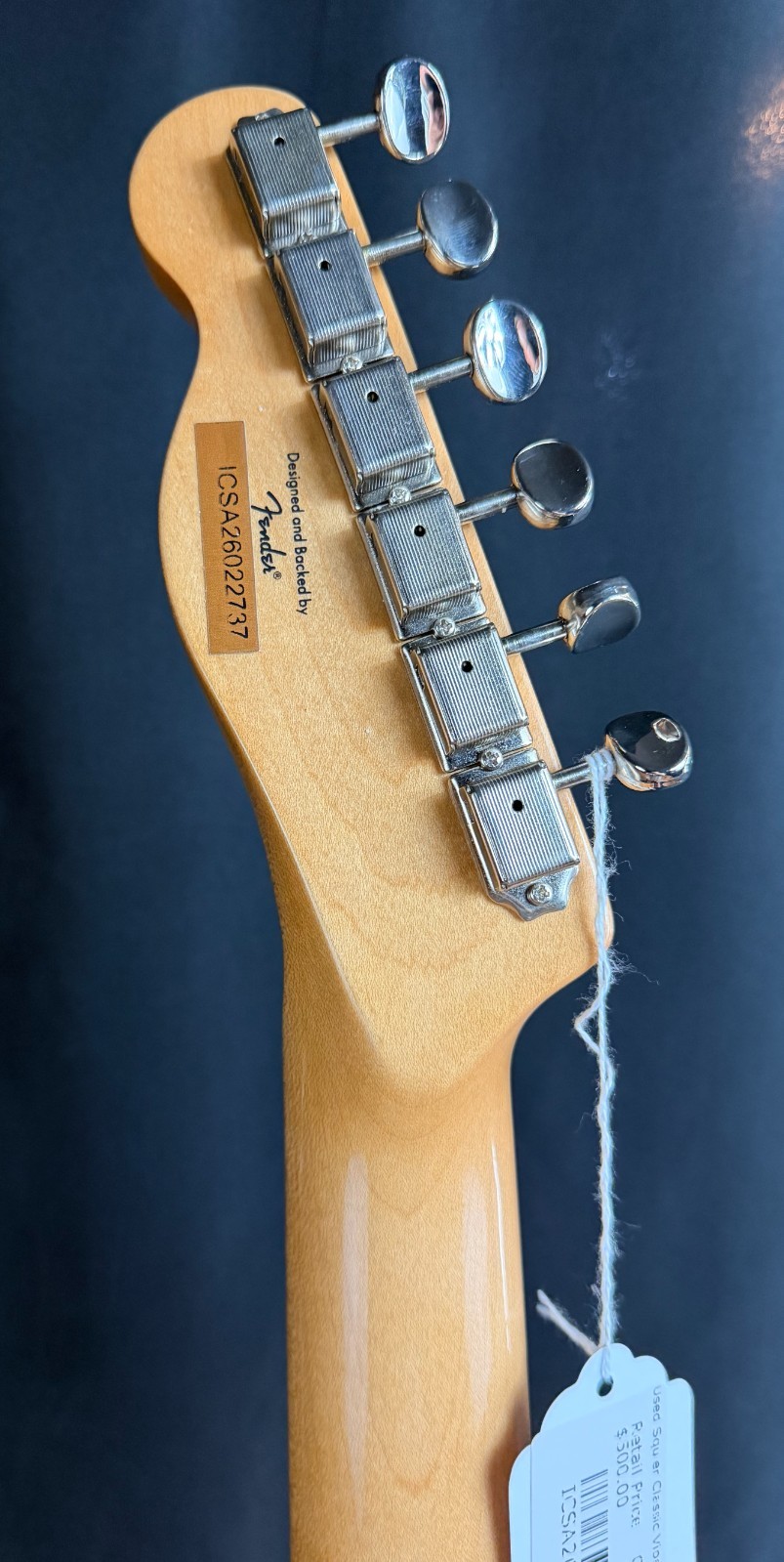 Squier FSR Classic Vibe 50’s Telecaster Electric Guitar Burgundy Mist (737)