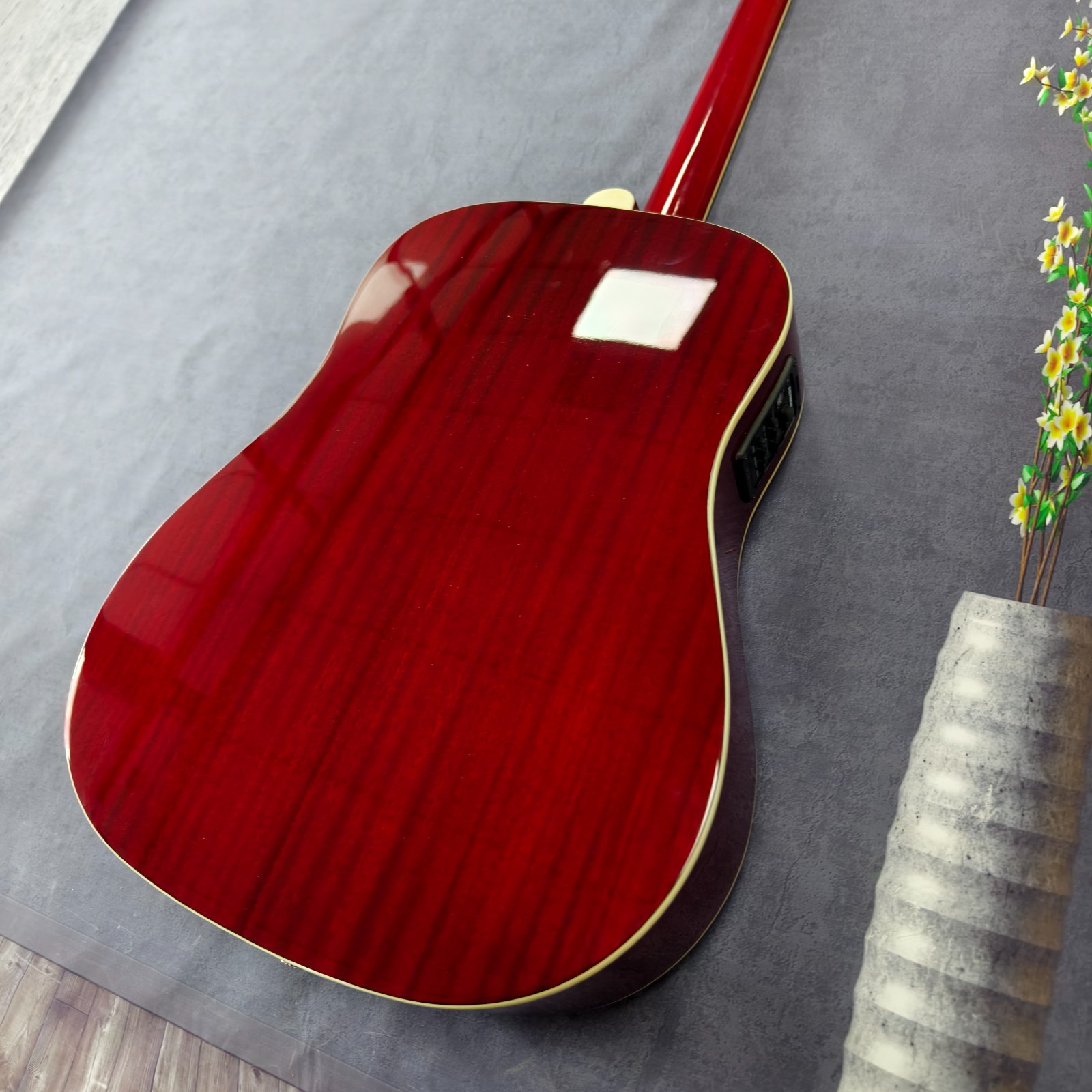 Ship US Hummingbird Acoustic Guitar Cherry Sunburst Finish Sitka Spruce Top