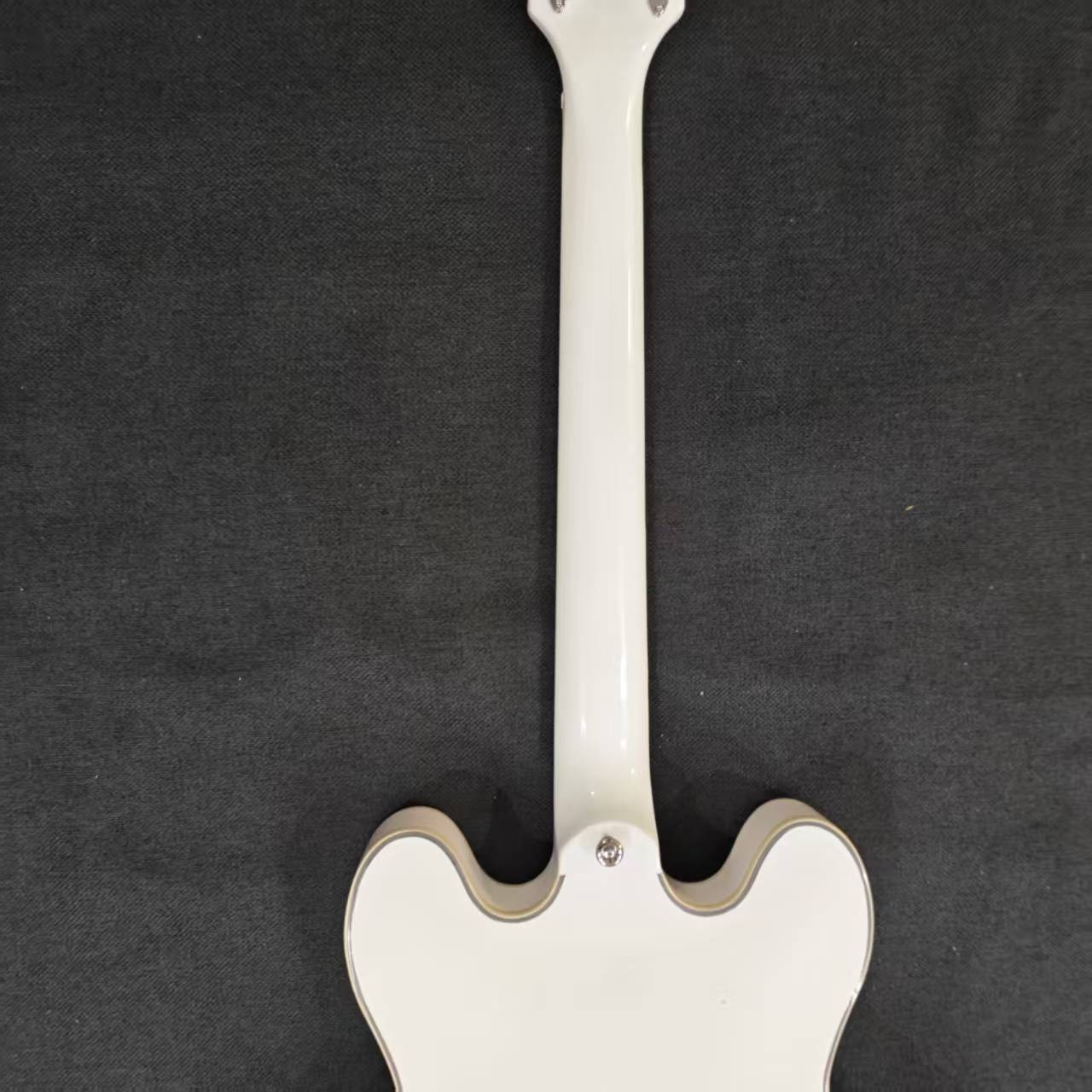 335-style Semi-hollow Alpine White Jazz Electric Guitar Chrome Hardware Ship US