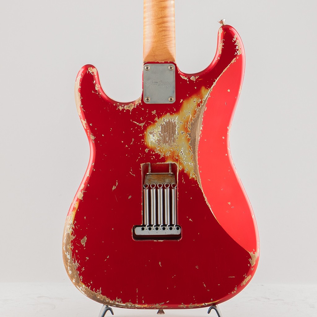Xotic XSC-2 Candy Apple Red Heavy Aged Electric Guitar Used