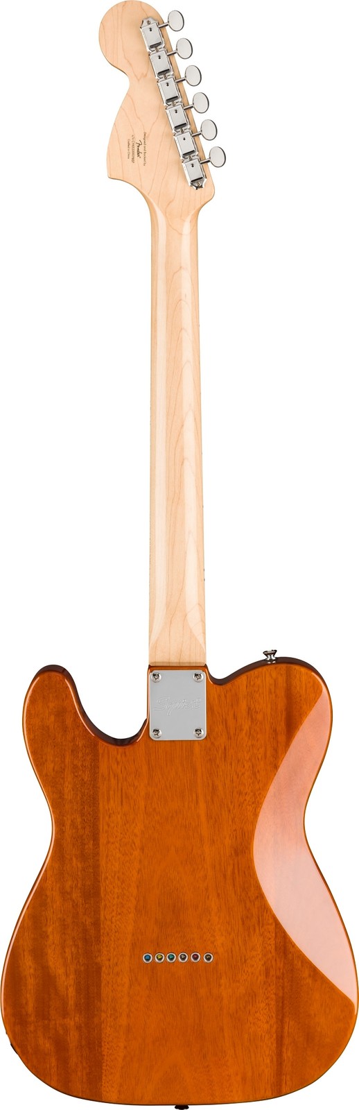 Squier Paranormal Esquire Deluxe Electric Guitar, Maple Fingerboard, Mocha