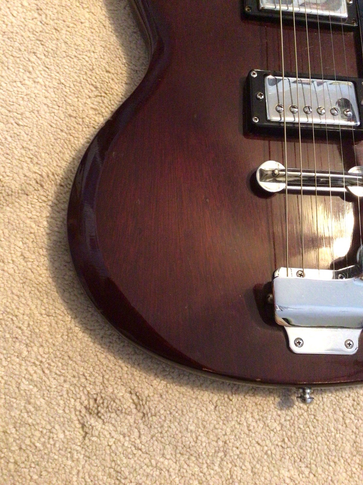 Vintage 60’s – 70’S Japanese SG Copy. Excellent condition. All Original Complete