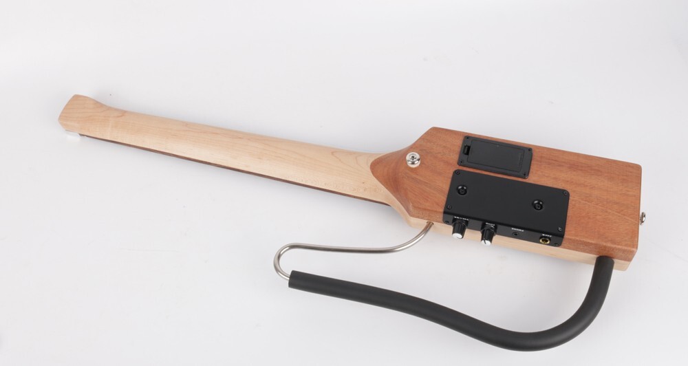 Ultra Short Scale headless portable electric silent travel guitar