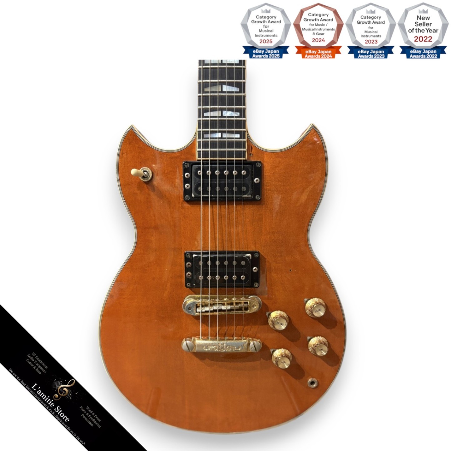 Yamaha SG2000 1997 Electric Guitar Cherry Red Gloss Model Vintage