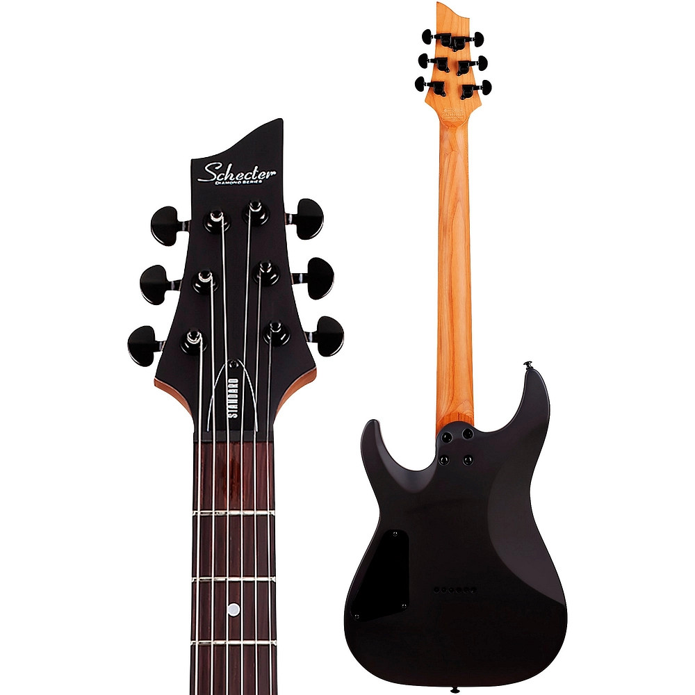 Schecter Guitar Research C1 Standard Electric Guitar Charcoal Satin
