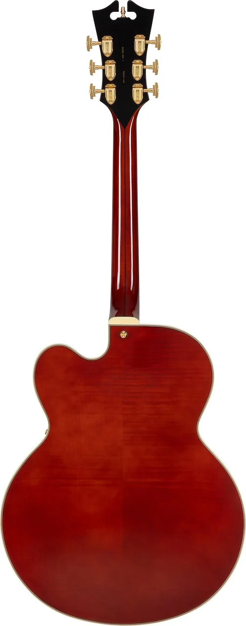 D’Angelico Excel EXL-1 Hollowbody Electric Guitar – Walnut Stain Limited Rare…