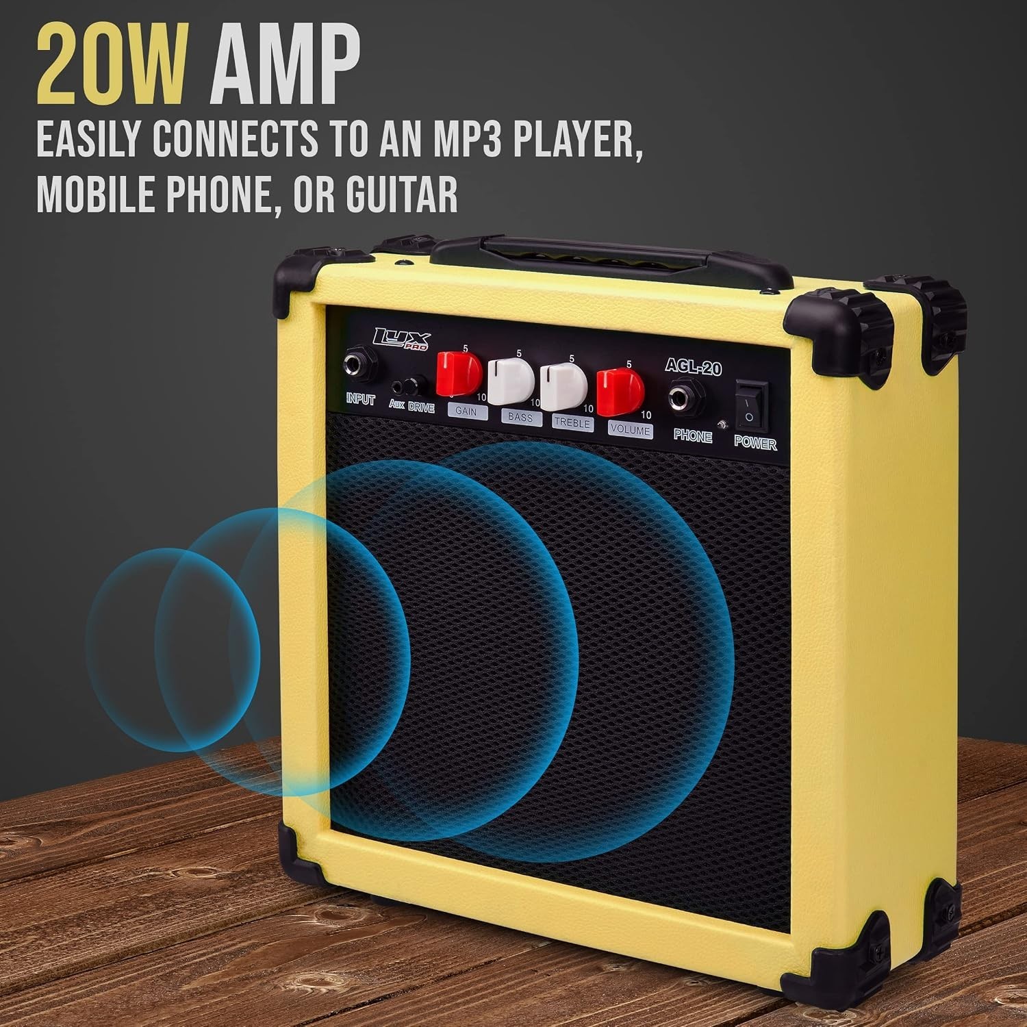 39-Inch Electric Guitar Kit with 20W Amp & Accessories – Perfect for Beginners
